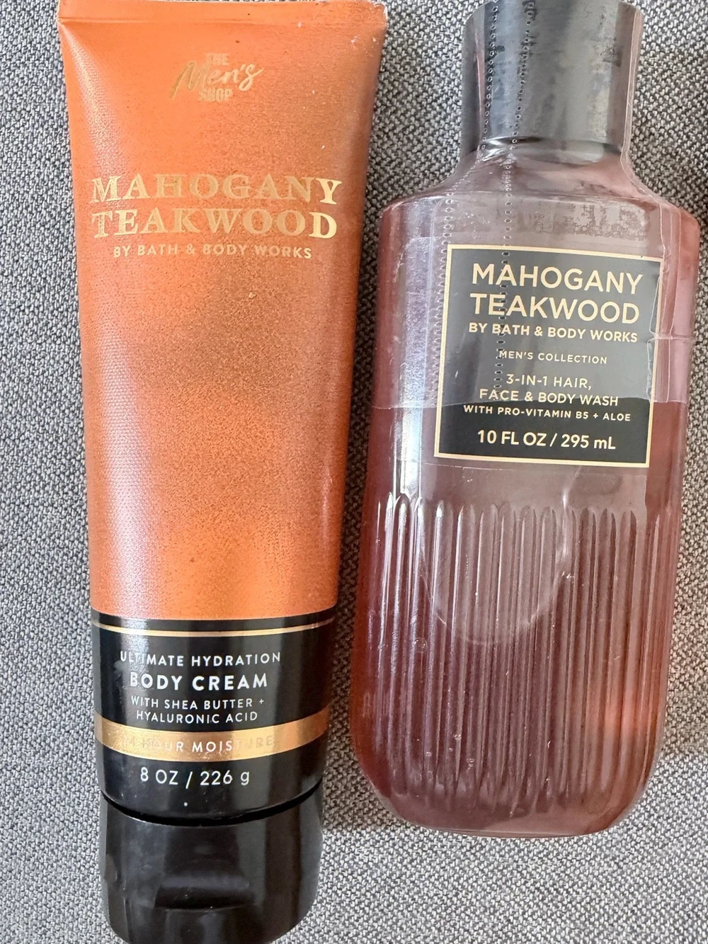 Mahogany Teakwood 3-in1-Hair,Face & Body Wash/Body Cream